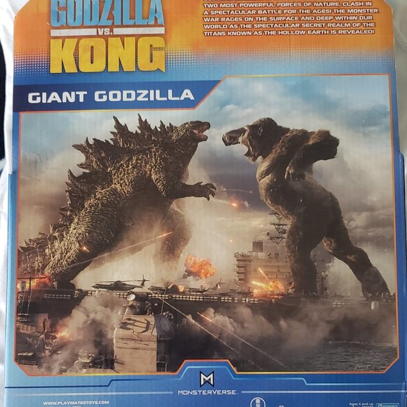 NEW Giant Godzilla Playmates Godzilla vs Kong Action Figure Monsterverse 11 inch